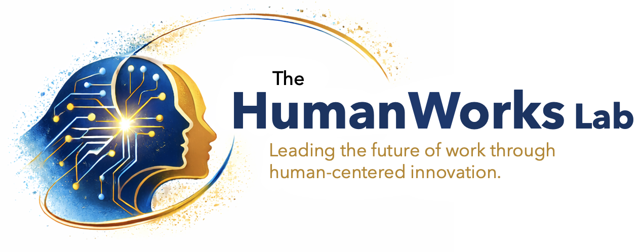 HumanWorks Lab Logo: Leading the future of work through human-centered innovation