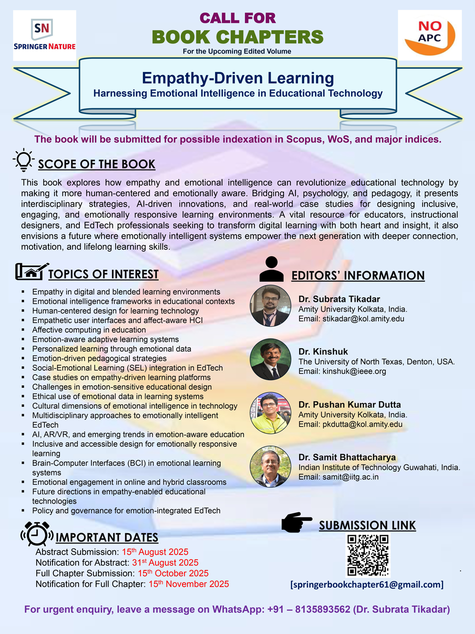 Call for Book Chapters Flyer