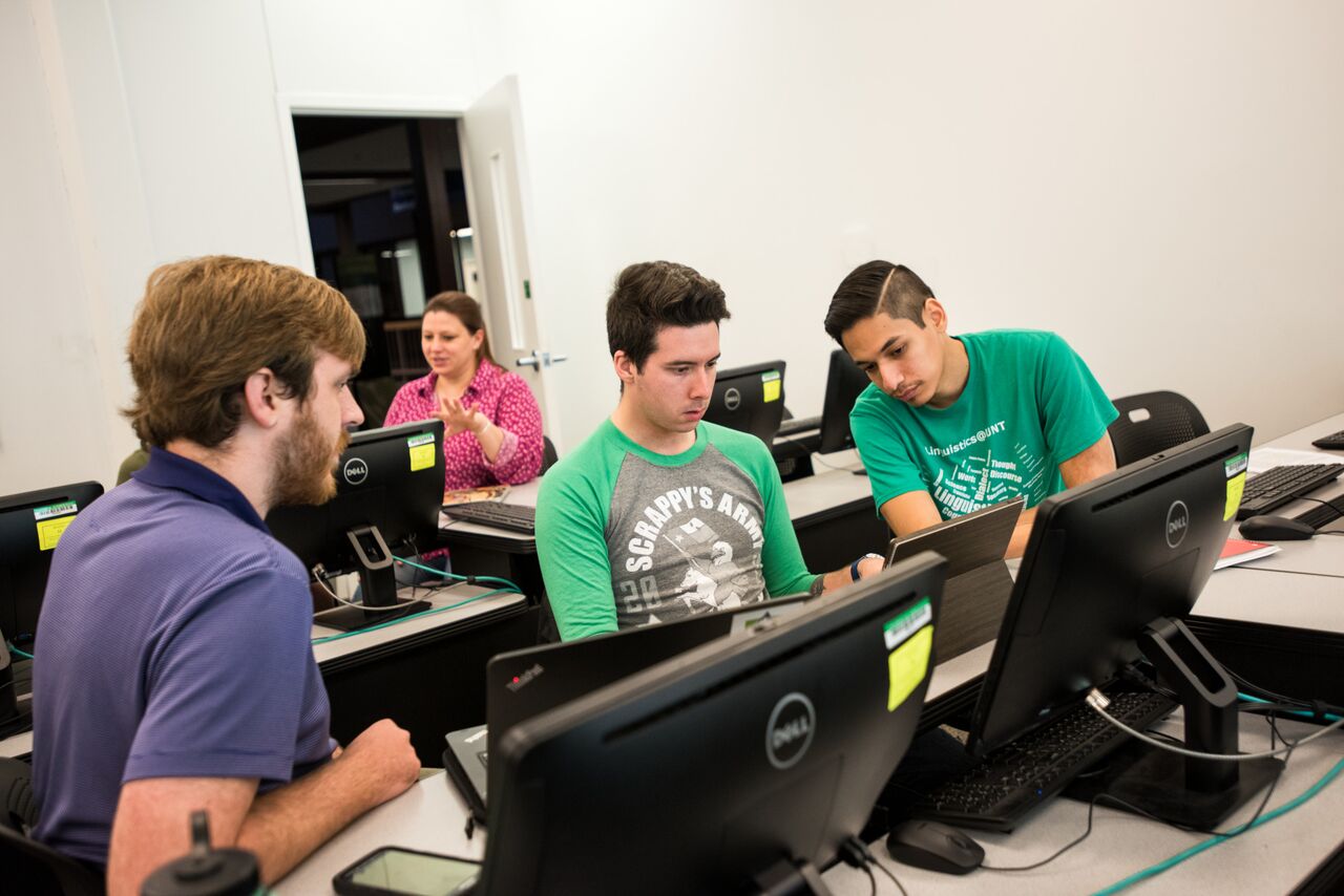 Students Checking Their Programs in Computational Linguistics
